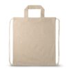 92936_160-a RISSANI. Drawstring bag with recycled cotton (70%) and polyester (30% rPET) (140 g/m²)