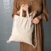 92936_amb RISSANI. Drawstring bag with recycled cotton (70%) and polyester (30% rPET) (140 g/m²)