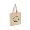 92937_160-logo PADOVA. Juco bag (275 g/m²) with inner pocket in 100% cotton (120 g/m²)