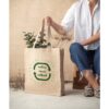 92937_amb PADOVA. Juco bag (275 g/m²) with inner pocket in 100% cotton (120 g/m²)