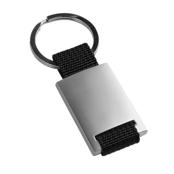 GRIPITCH. Metal and webbing keyring