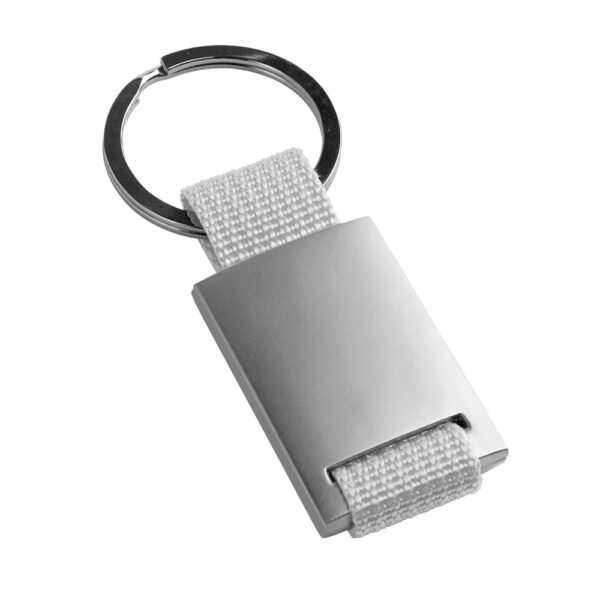GRIPITCH. Metal and webbing keyring