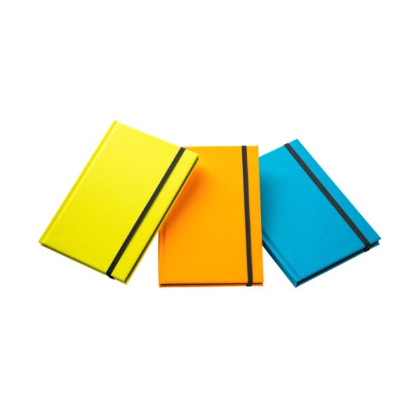 WATTERS. A5 notebook in fluorescent PU with lined pages
