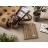 NERUDA. A5 notepad with hardcover made from natural straw fibres