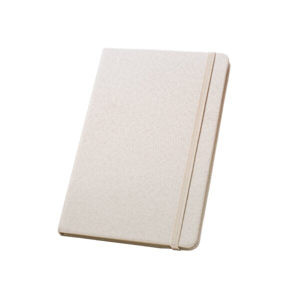 BOYD. A5 notebook in recycled polyester (100% rPET) with lined sheets
