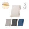 93276_set BOYD. A5 notebook in recycled polyester (100% rPET) with lined sheets