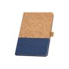 93277_104 KLEE. A5 notebook in cork and linen with lined sheets