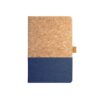 93277_104-a KLEE. A5 notebook in cork and linen with lined sheets