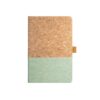 93277_119-a KLEE. A5 notebook in cork and linen with lined sheets