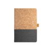 93277_133-a KLEE. A5 notebook in cork and linen with lined sheets