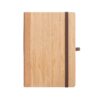 93281_160-a ORWELL. A5 notebook in bamboo and cork sheets with lined sheets