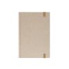 93286_160-b DICKINSON. A5 hardcover notebook made of sugar cane paper (80% sugar cane) with lined pages