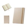 93286_set DICKINSON. A5 hardcover notebook made of sugar cane paper (80% sugar cane) with lined pages