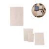 93288_set ORGANIC SEMI-RIGID. A5 notepad with semi-rigid cover made from organic elephant matter (80%)