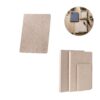 93290_set TEAPAD SEMI-RIGID. A5 notepad with semi-rigid cover made from tea leafs waste (65%)