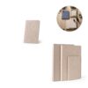 93293_set TEAPAD SOFT. A6 notepad with flexible cover made from tea leafs waste (65%)