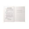 93294_150-c ORGANIC RIGID. A5 notepad with hard cover made from organic elephant matter (80%)