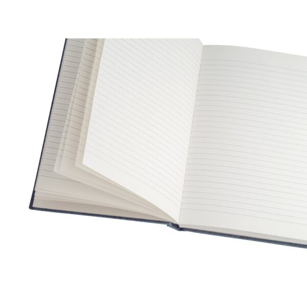 COFFEEPAD RIGID. A5 notepad with hard cover made from coffee husk waste (65%)