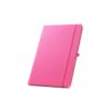 93297_102 ANNE. A5 notebook in recycled polyester (100% rPET) with lined pages