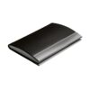 SANDLER. Metal and PU card holder