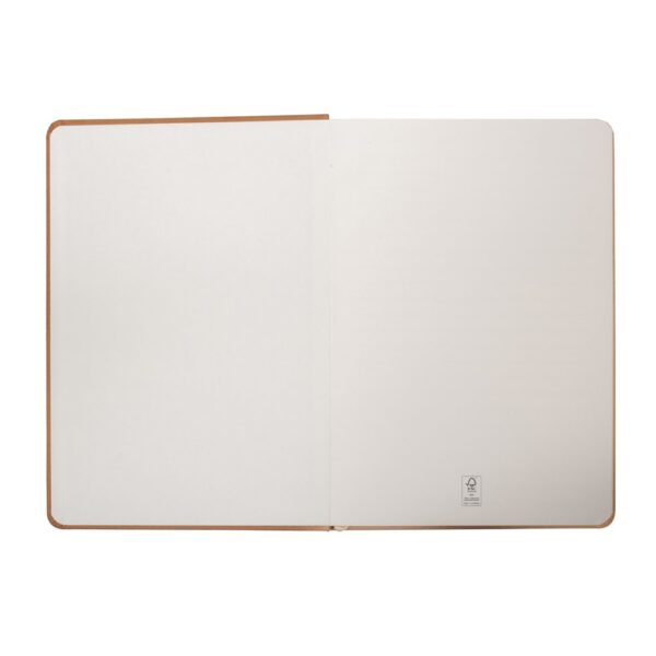 HUXLEY. A5 notebook with hard cover, made from water-resistant paper
