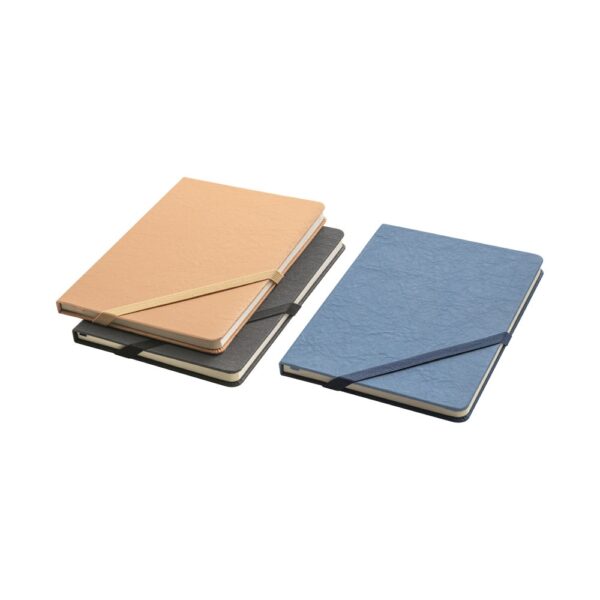 HUXLEY. A5 notebook with hard cover, made from water-resistant paper