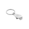 HELLI. Metal keyring with bottle opener