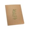 93463_160-logo PUZO. A4 100% recicled paper document folder (400 g/m²)