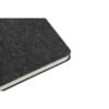 93635_133-d MISHIMA. A5 notebook with semi-hard cover in recycled felt (100% rPET) with rings and lined pages