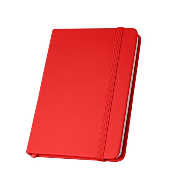 CAMPUS. A5 hardcover notebook in PU (35% recycled) with lined pages 100% recycled