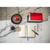 93637_amb CAMPUS. A5 hardcover notebook in PU (35% recycled) with lined pages 100% recycled