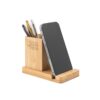 93638_160-c-logo ERWIN. Desk set with mobile phone holder and cup
