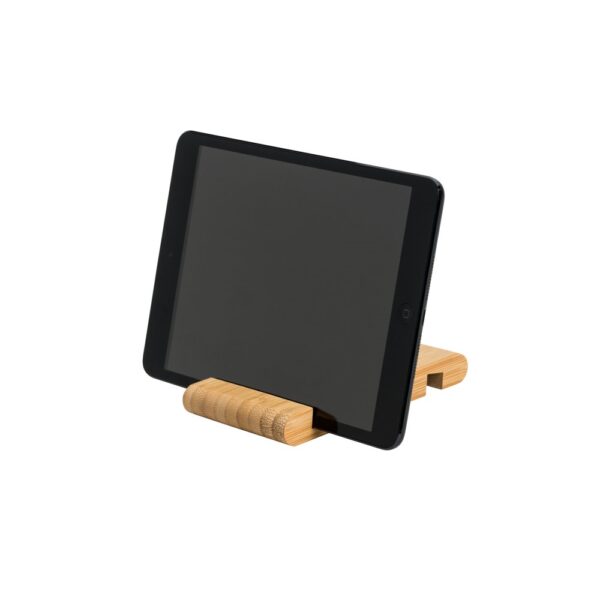 HABER. Bamboo mobile phone holder