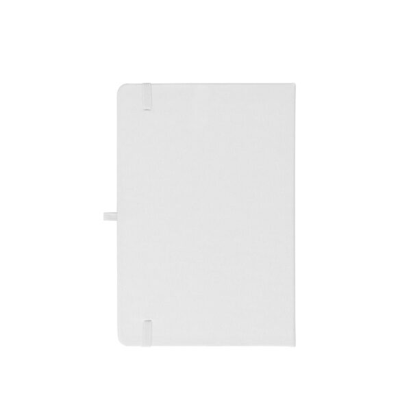 ANNE SUB. A5 notebook in recycled polyester (100% rPET) 300D, ideal for sublimation personalisation