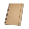 93707_103 MARLOWE. Spiral pocket sized notepad with lined pages
