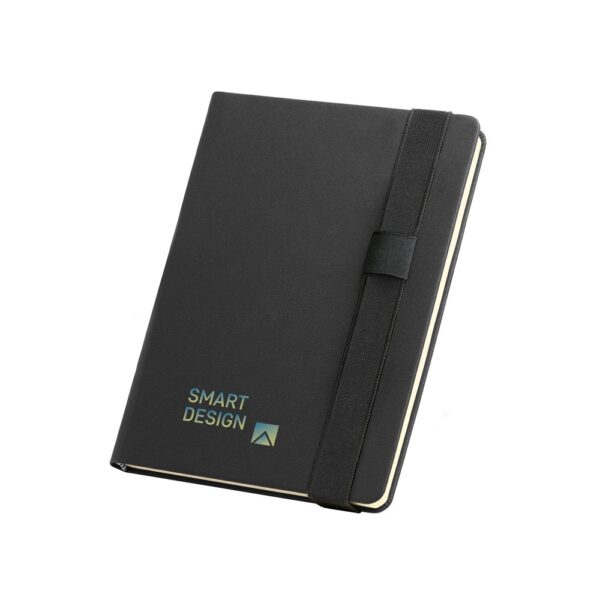 SHAKESPEARE. A5 notepad in PU with smooth ivory-colored sheets
