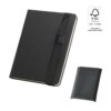 93789_set SHAKESPEARE. A5 notepad in PU with smooth ivory-colored sheets