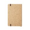 93808_160-b HAWKINS. Pocket cork notebook with 160 plain pages
