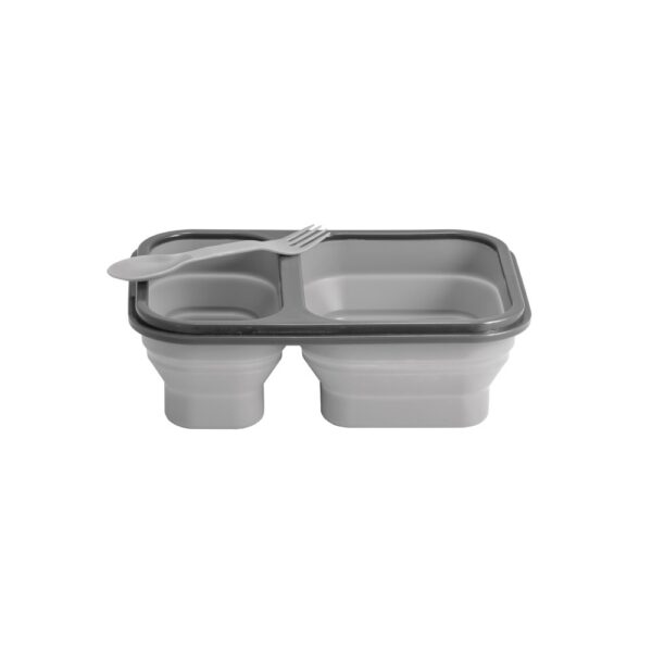 DILL. Lunch Box. Retractable hermetic box in silicone and PP (480 and 760 mL)