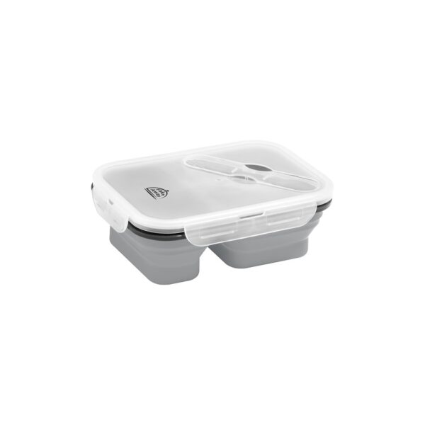 DILL. Lunch Box. Retractable hermetic box in silicone and PP (480 and 760 mL)