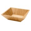 PEPPER. Square bamboo salad bowl