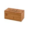93995_160-box-logo BURDOCK. Bamboo tea box with 2 compartments and magnet closure