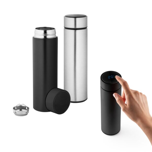 94069_set ROSSI. Stainless steel thermos 470 mL