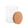 94079_160-c SPICE 700. Borosilicate glass bottle with cork lid 700 mL