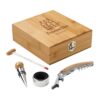 CABERNET. Wine set in bamboo, stainless steel, glass and ABS