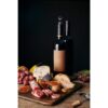 BARREL. Zinc and stainless steel wine set