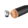 SOLBERG. Stainless steel thermos and cork base 560 mL