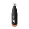 SOLBERG. Stainless steel thermos and cork base 560 mL