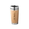 PIETRO. Bamboo and stainless steel travel cup 500 mL
