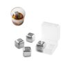 GLACIER. Set of reusable stainless steel ice cubes